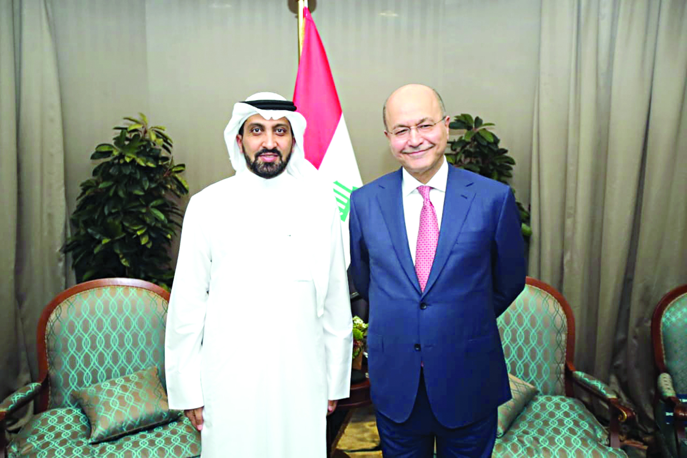 u0628u0631u0647u0645 u0635u0627u0644u062d u0648u0627u0644u0632u0645u064au0644 u063au0627u0646u0645 u0627u0644u0633u0644u064au0645u0627u0646u064a