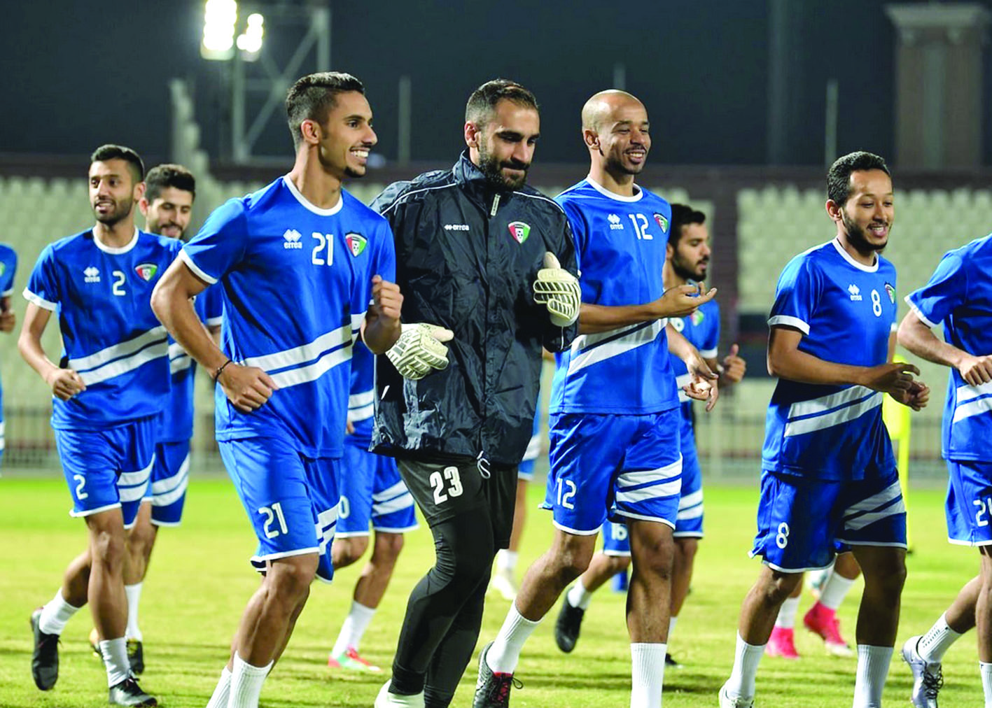 u062cu0627u0646u0628 u0645u0646 u062au062fu0631u064au0628u0627u062a u00abu0627u0644u0623u0632u0631u0642u00bb