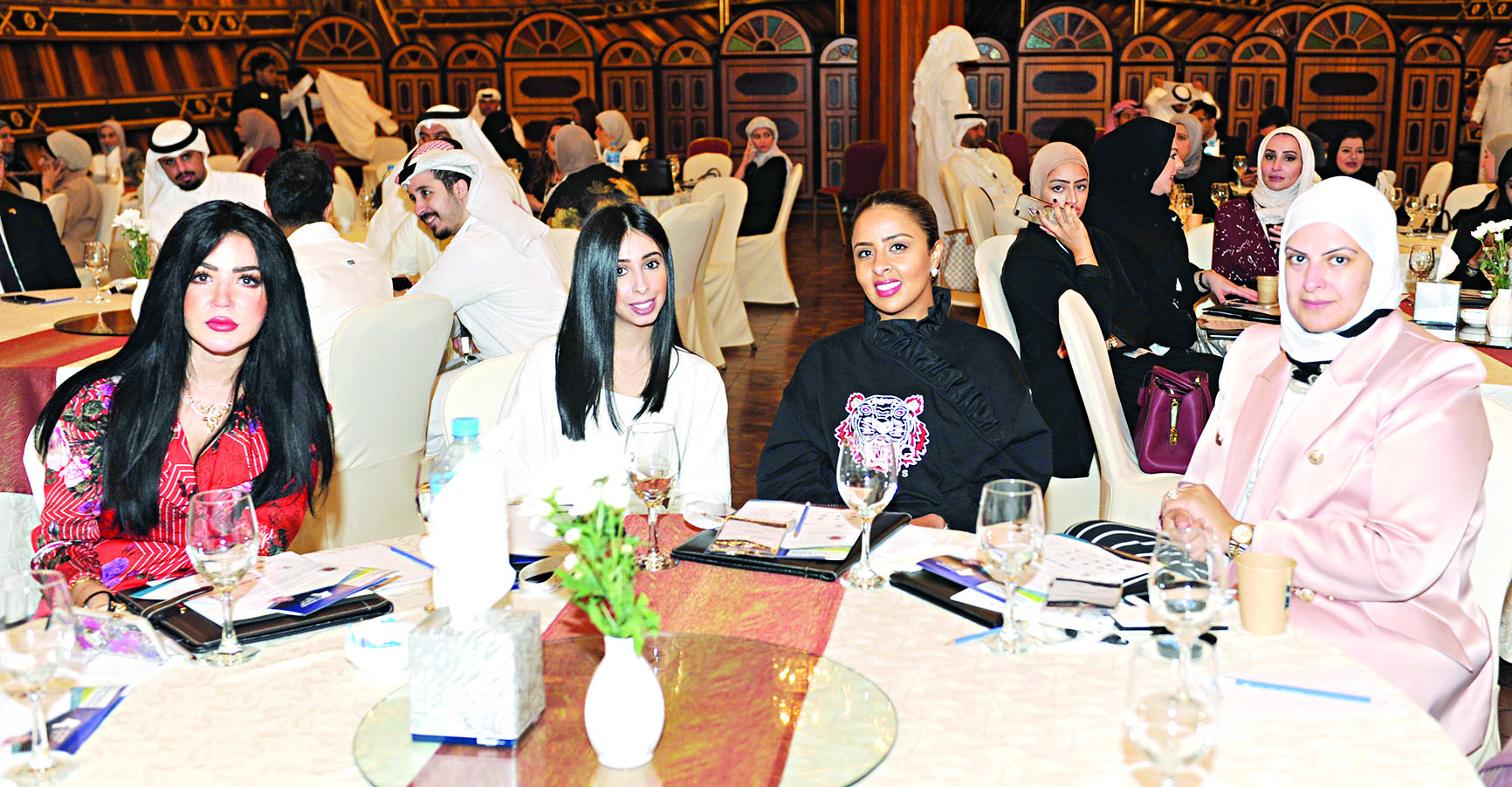 وجوه في حفل الافتتاح