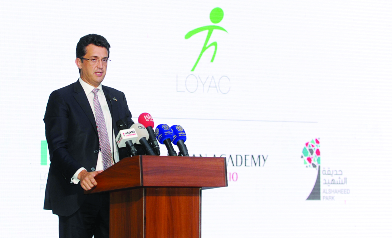 مايكل تشيرفوو دو روسو يلقي كلمته 