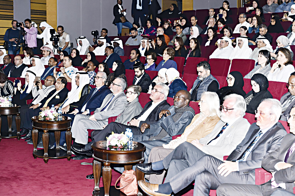 جانب من الحضور 