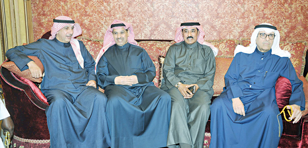 المسند والحشاش وفليطح والجزاف خلال الحفل 