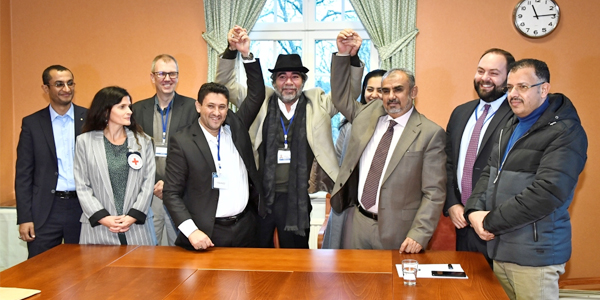 u0645u0645u062bu0644u0648u0646 u0644u0648u0641u062fu064a u0627u0644u062du0643u0648u0645u0629 u0648u0627u0644u062du0648u062bu064au064au0646 u0641u064a u0645u0634u0627u0648u0631u0627u062a u0627u0644u0633u0644u0627u0645 u0627u0644u064au0645u0646u064au0629 u0628u0627u0644u0633u0648u064au062f