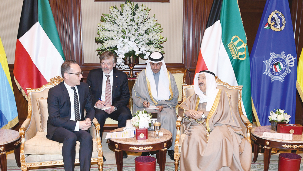 ... ووزير الخارجية الألماني 