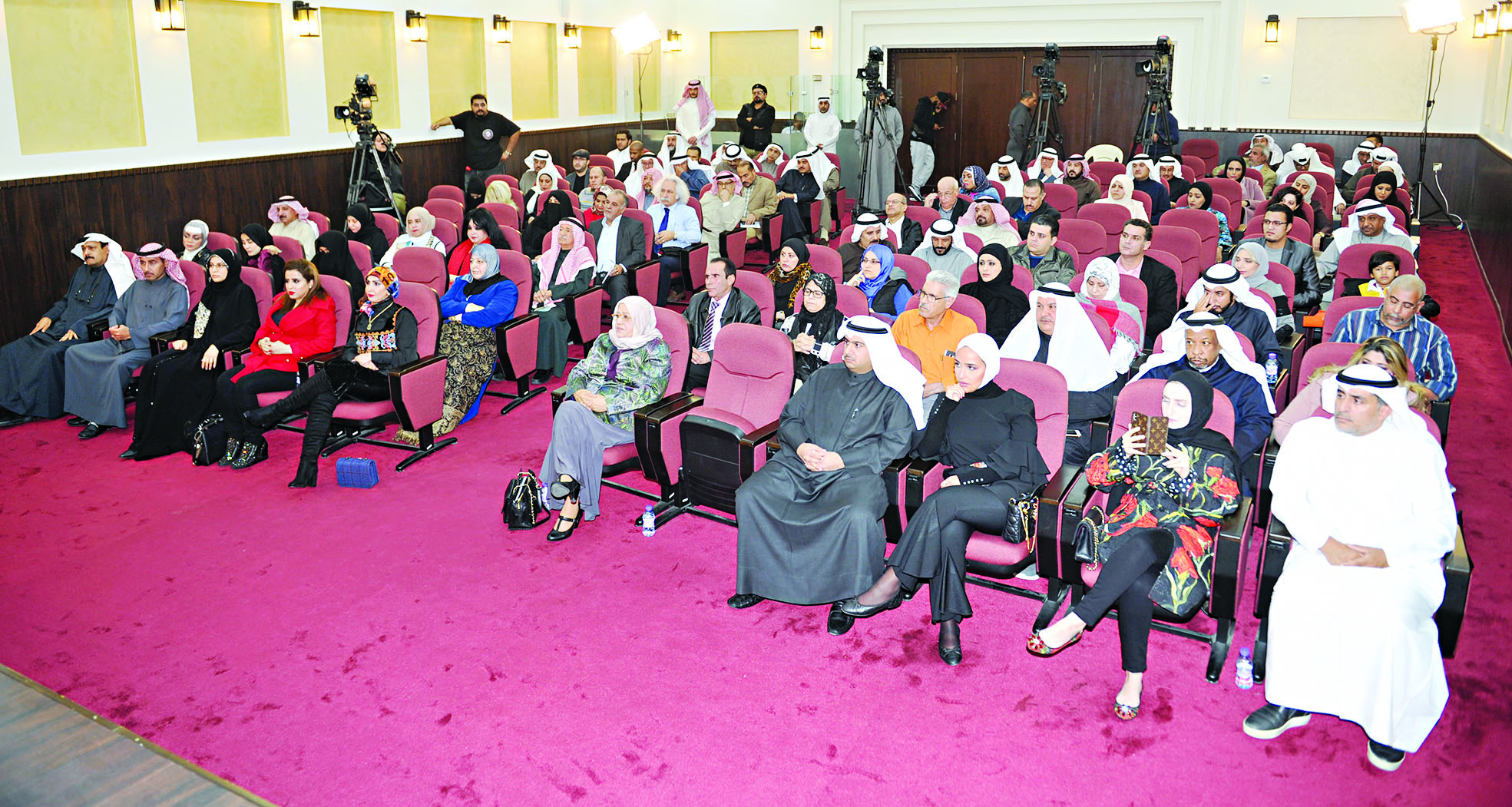 جانب من الحضور    	( تصوير سعد هنداوي)