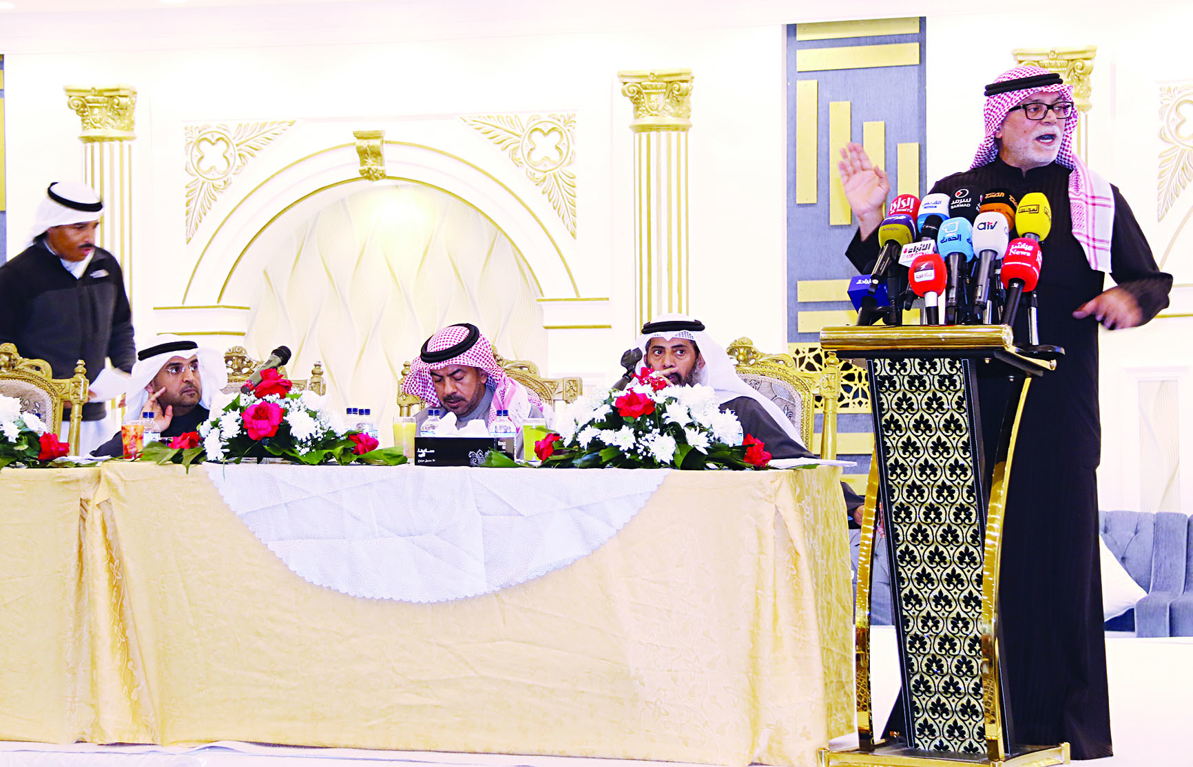 خورشيد يتحدث ومتابعة من الحجرف والدقباسي والمرداس