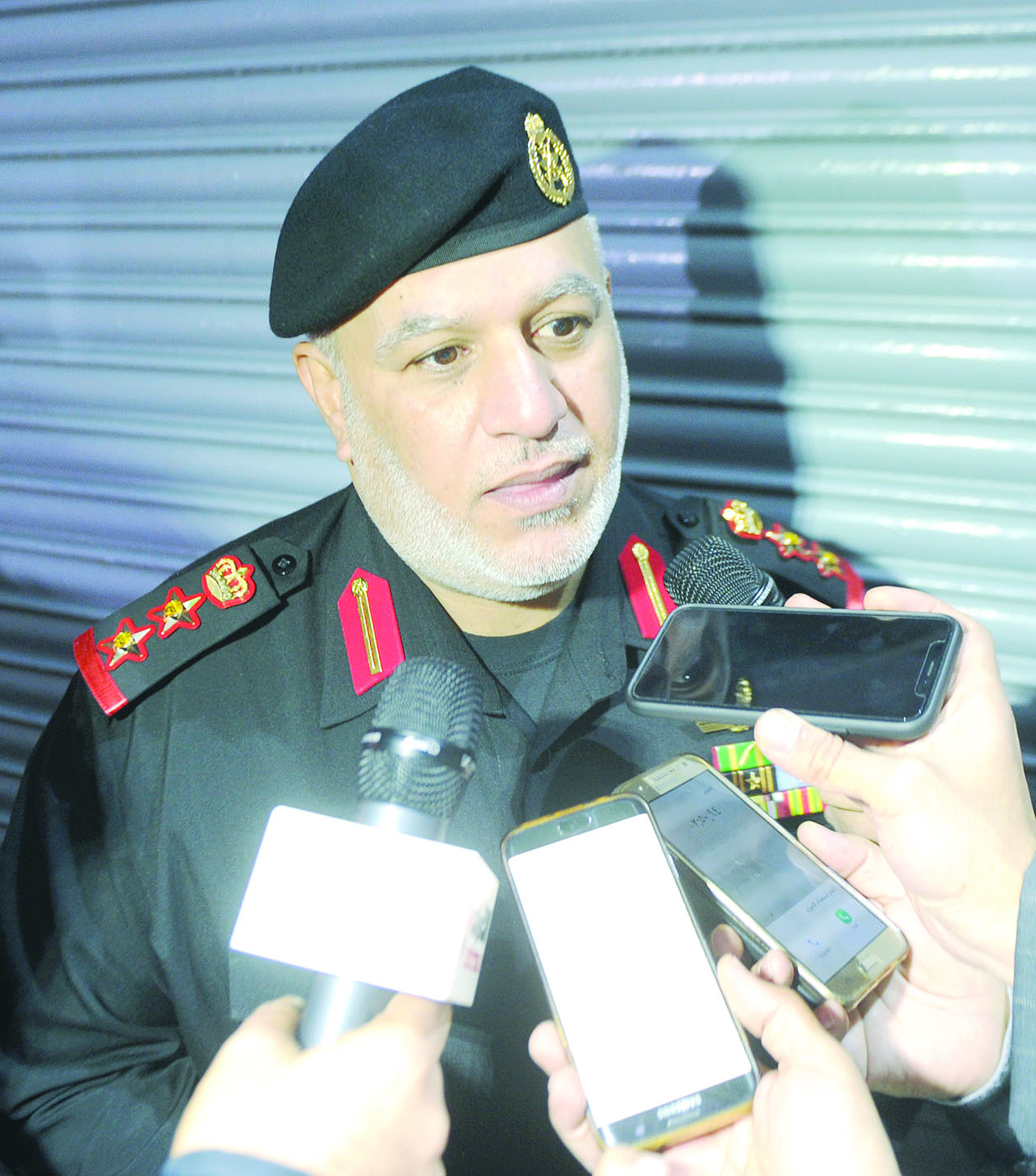الكندري متحدثاً على هامش الاحتفال