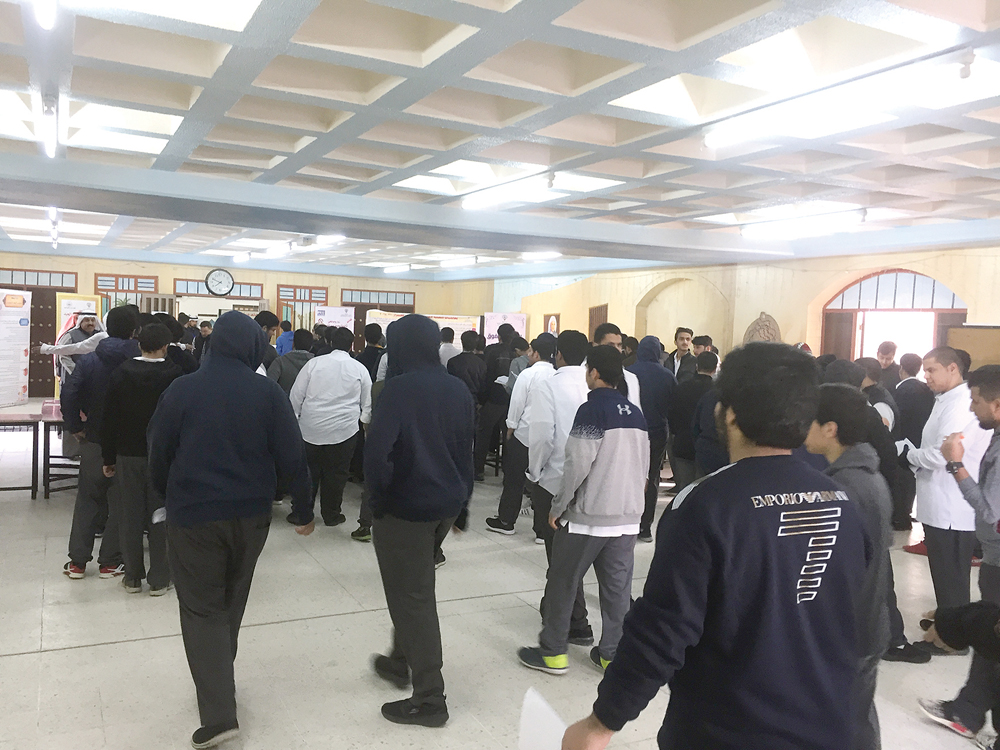 طوابير التفتيش 