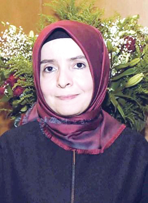 سفيرة تركيا عائشة كويتاك
