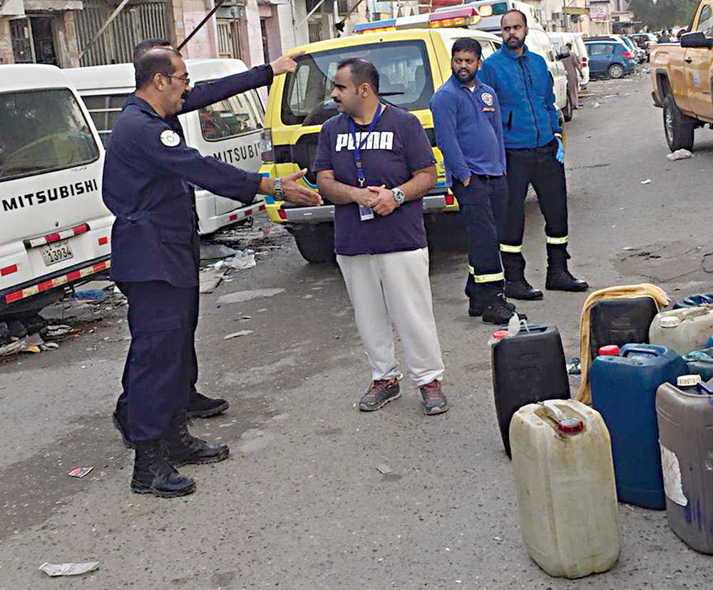 مواكبة أمنية لحملات البلدية على المنطقة