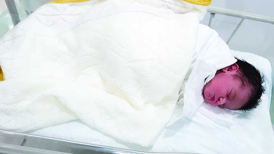 مولود جديد في مستشفى المواساة الجديد 