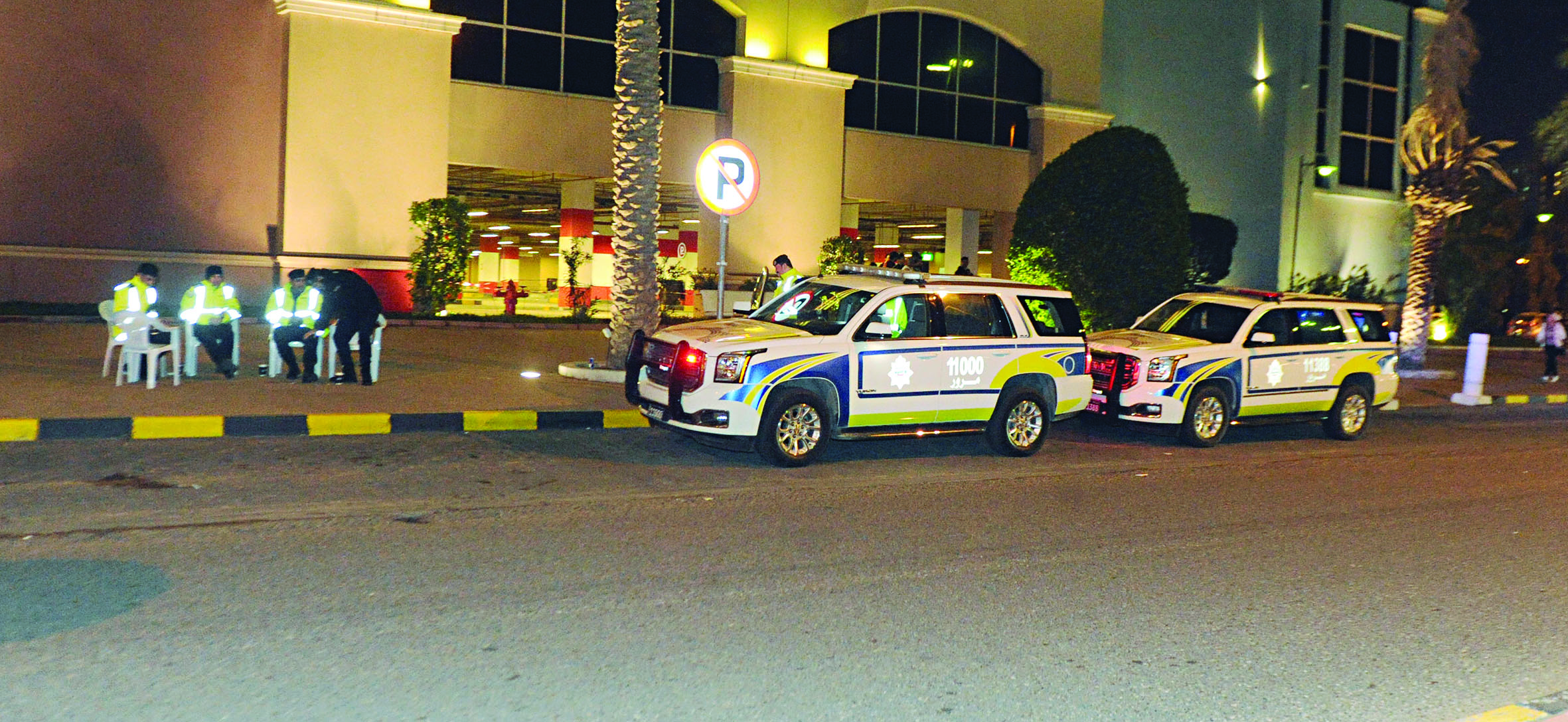 مواكبة أمنية للاحتفالات