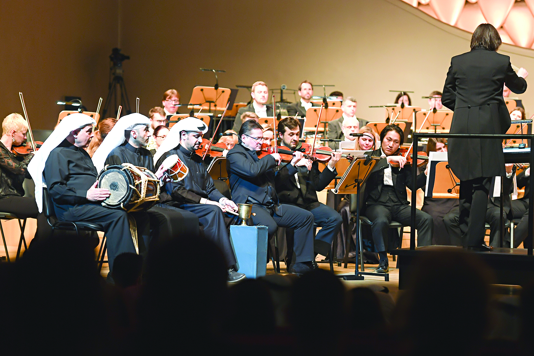 عازفو الإيقاعات الكويتية... تألقوا