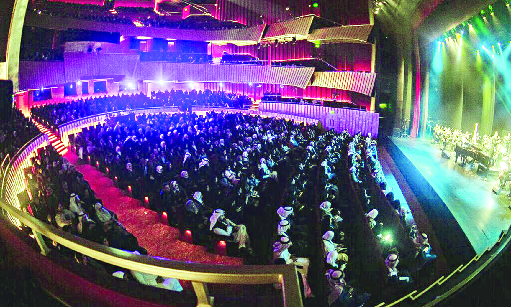 من أجواء الحفل