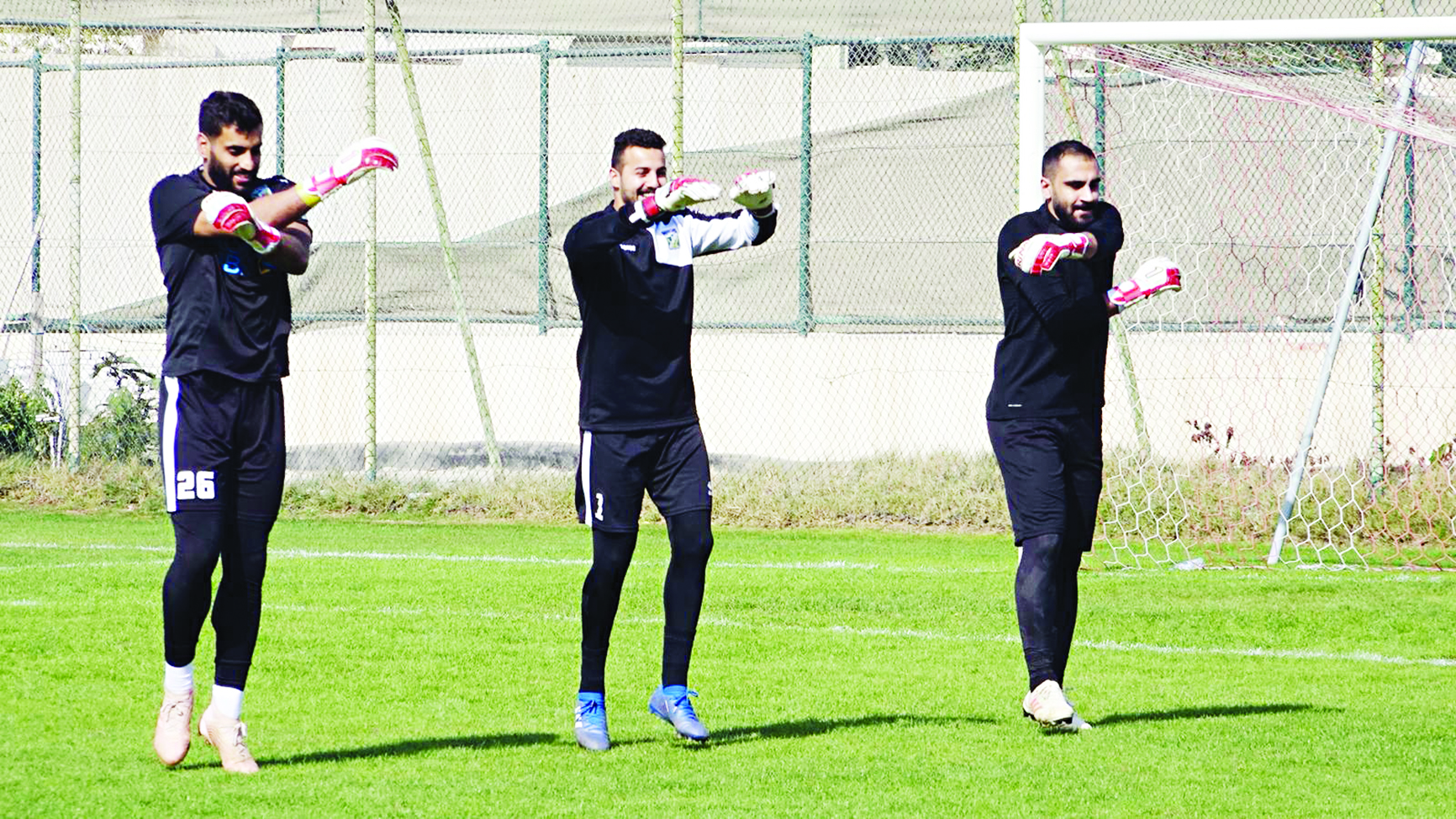 u062cu0627u0646u0628 u0645u0646 u062au062fu0631u064au0628u0627u062a u062du0631u0627u0633 u0645u0631u0645u0649 u0627u0644u0639u0631u0628u064a u0641u064a u0627u0644u0628u062du0631u064au0646 