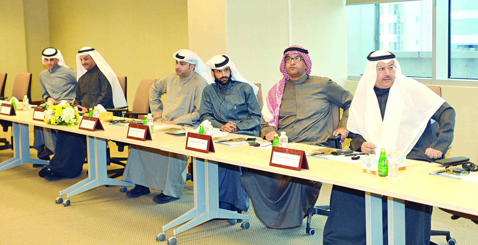 بوصليب ومجموعة من رجال القضاء