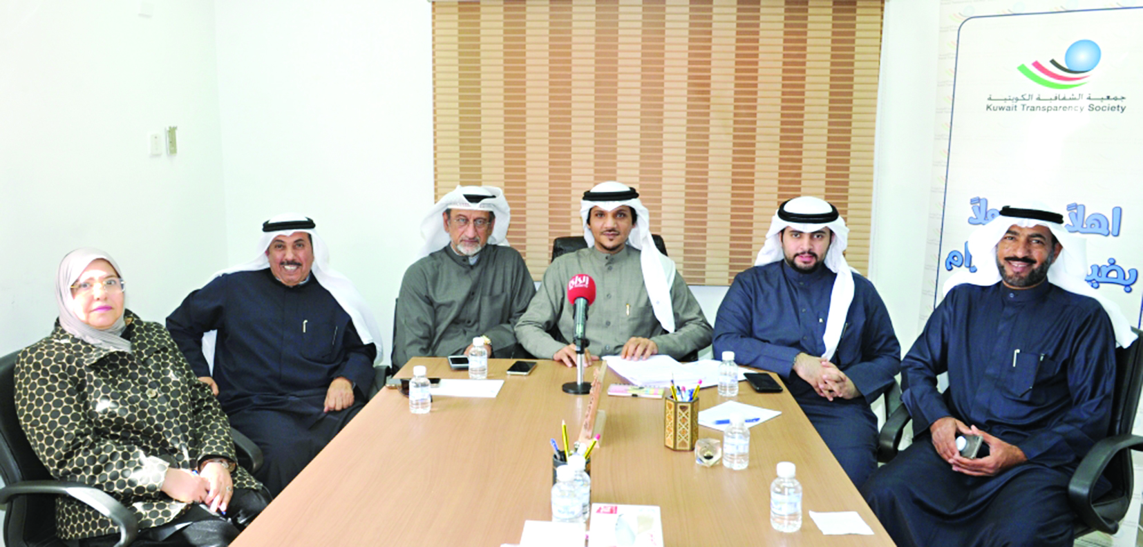 جانب من المؤتمر الصحافي للجمعية	(تصوير سعد هنداوي)