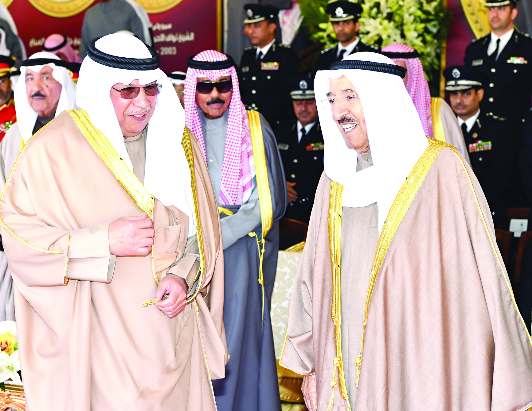 سمو الأمير وخالد الجراح