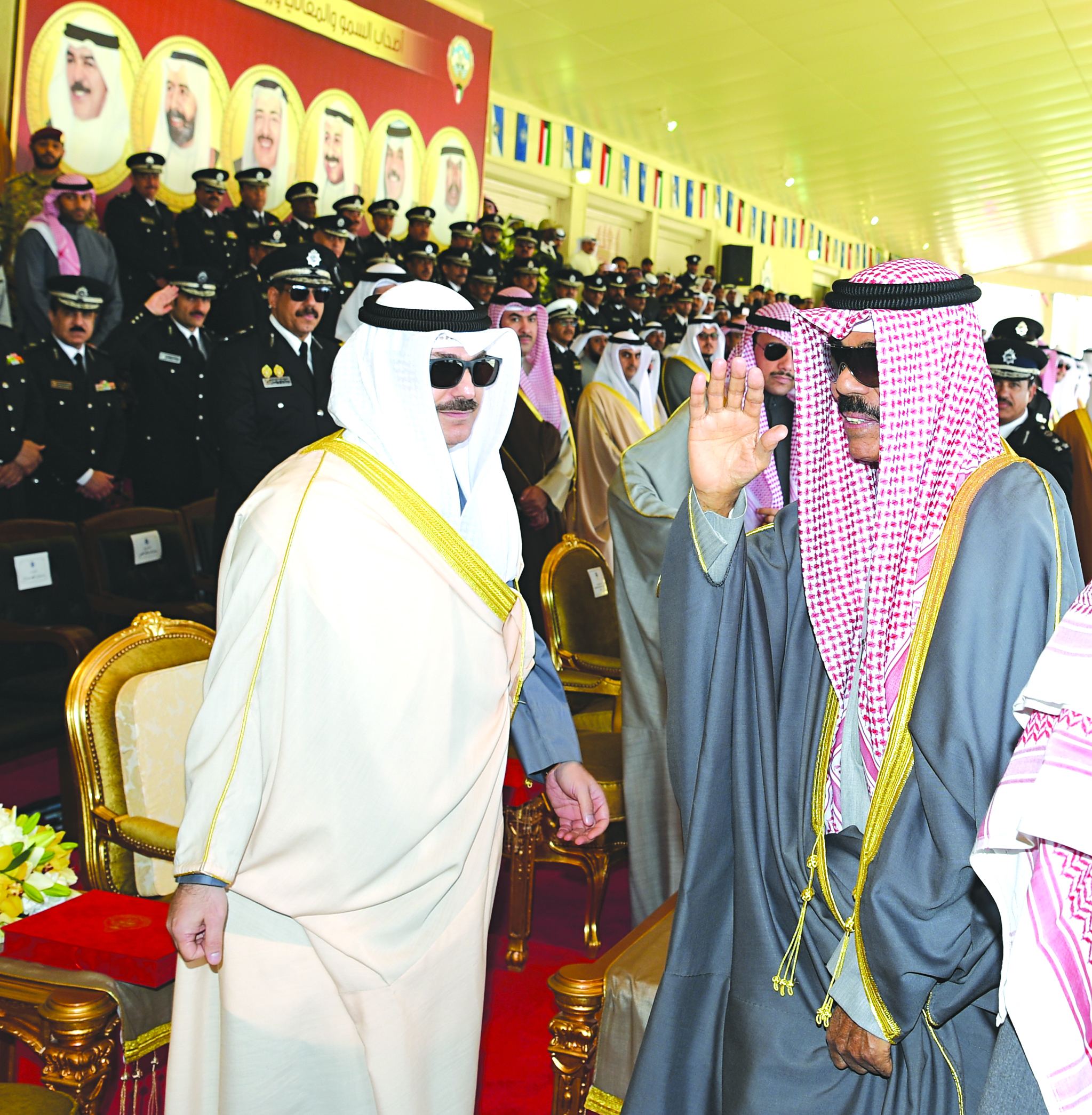 سمو ولي العهد لدى وصوله إلى الحفل