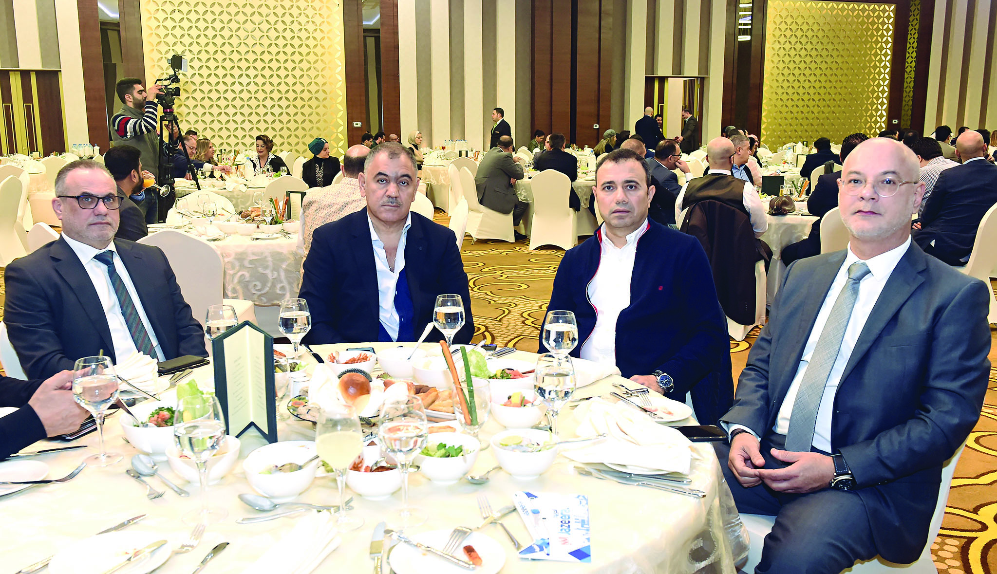 شارل جدع وأشرف خليل وجورج خوام وطالب كنجو