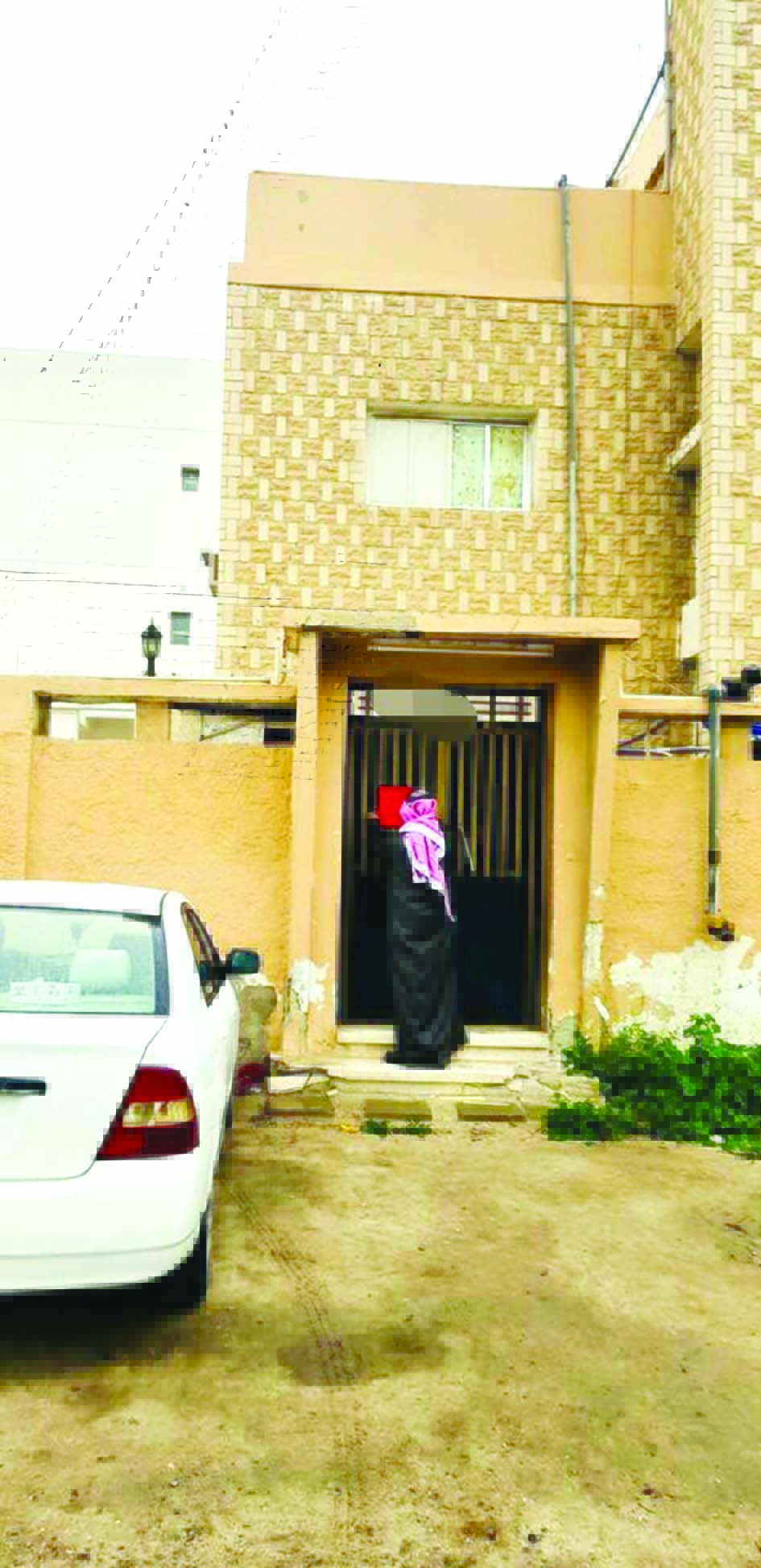 أحد البيوت الخاصة المخالفة بتأجير السكن