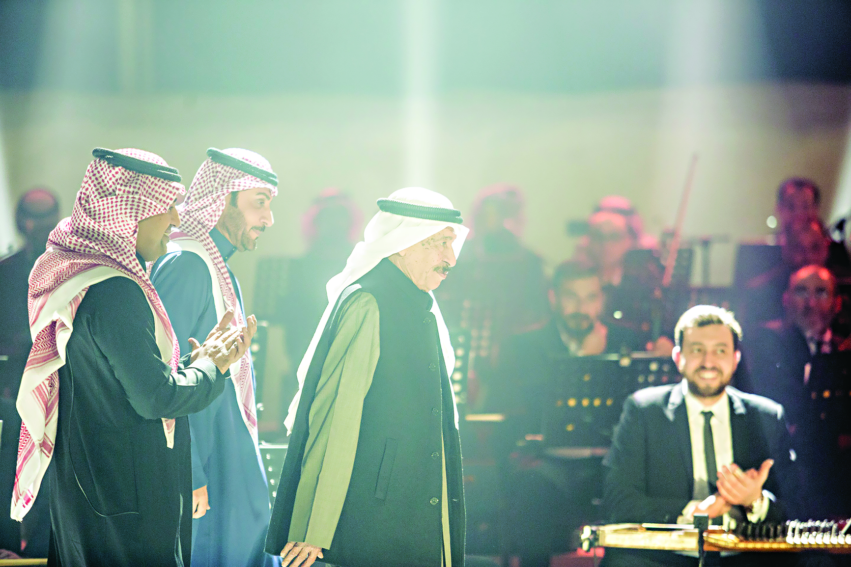 الماجدان خلف «الصوت الجريح»