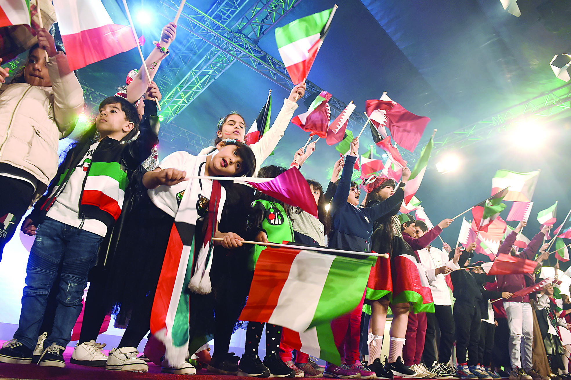 حضور بارز للأطفال في الفعاليات