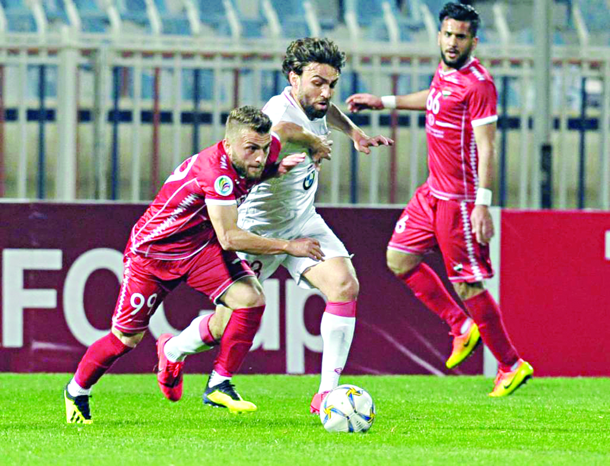 u0633u0628u0627u0642 u0639u0644u0649 u0627u0644u0643u0631u0629 u0628u064au0646 u0644u0627u0639u0628 u00abu0627u0644u0643u0648u064au062au00bb u0645u064au062fu0648 u0648u0644u0627u0639u0628 u0627u0644u0627u062au062du0627u062f u062du0633u0627u0645 u0627u0644u062fu064au0646 u0627u0644u0639u0645u0631 