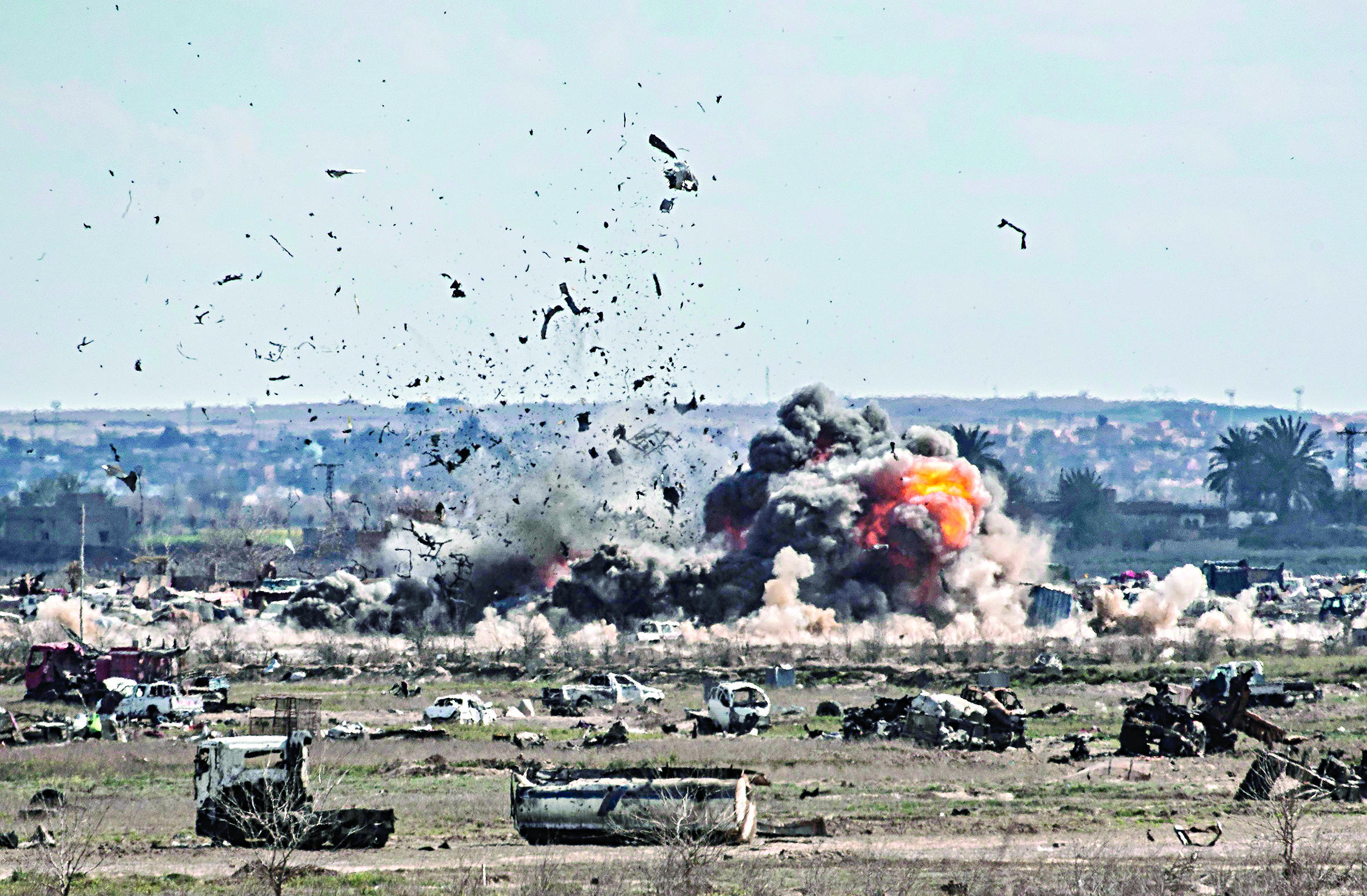 u0642u0635u0641 u0639u0646u064au0641 u0641u064a u0627u0644u0628u0627u063au0648u0632 u0622u062eu0631 u0645u0639u0627u0642u0644 u00abu062fu0627u0639u0634u00bb u0641u064a u0634u0631u0642 u0633u0648u0631u064au0629t (u0623 u0641 u0628)