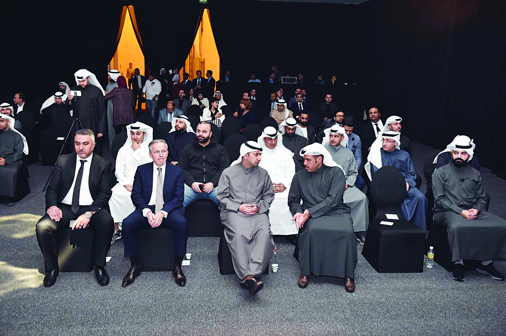 جانب من الحضور               	                                                               (تصوير بسّام زيدان)