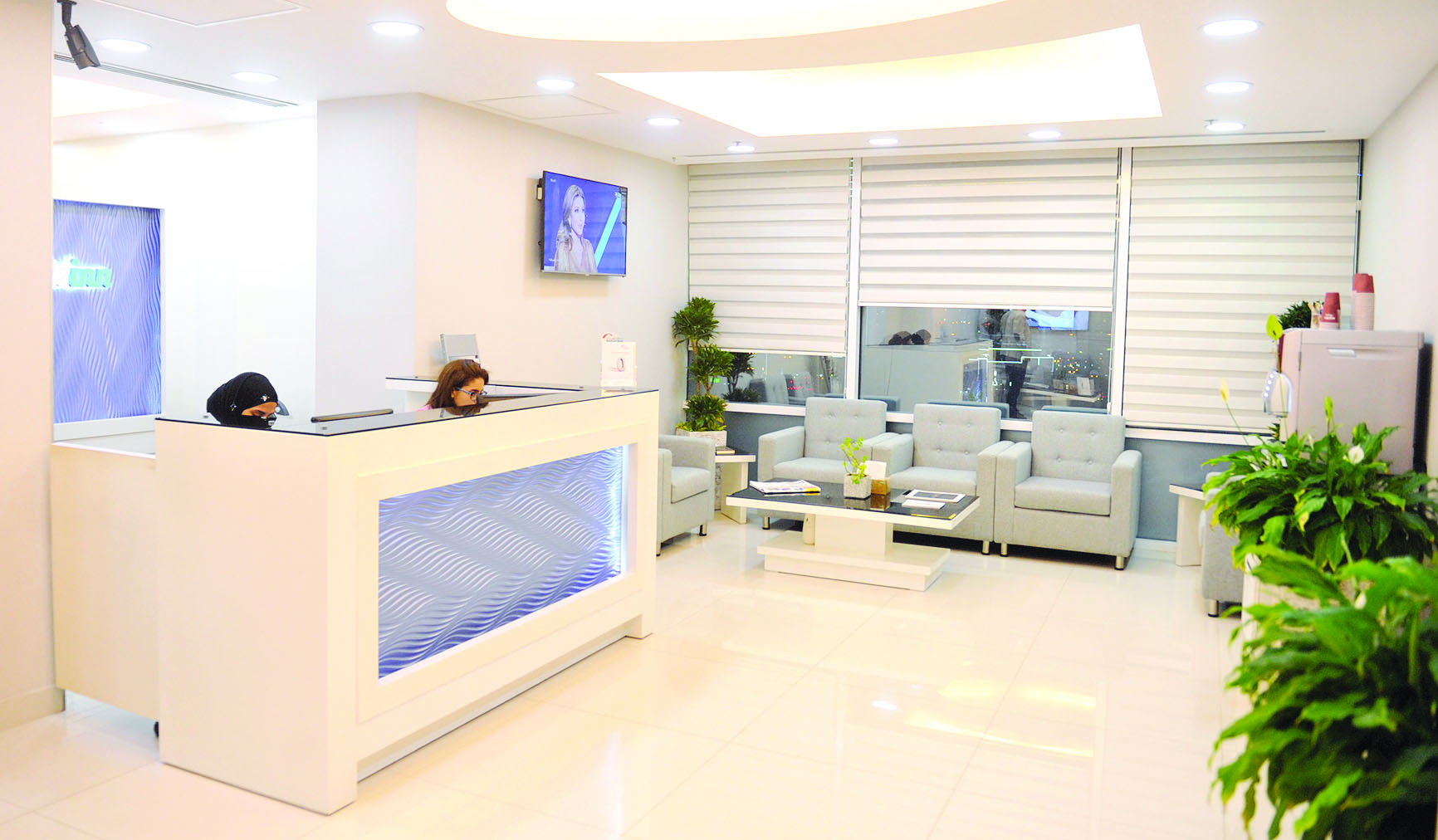 قسم الاستقبال في المركز