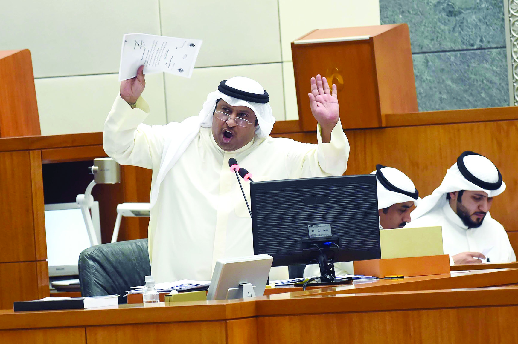 السبيعي متحدثا