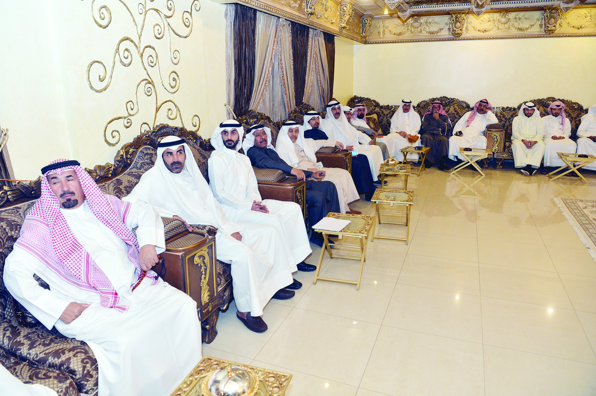 بعض أهالي منطقة جليب الشيوخ 