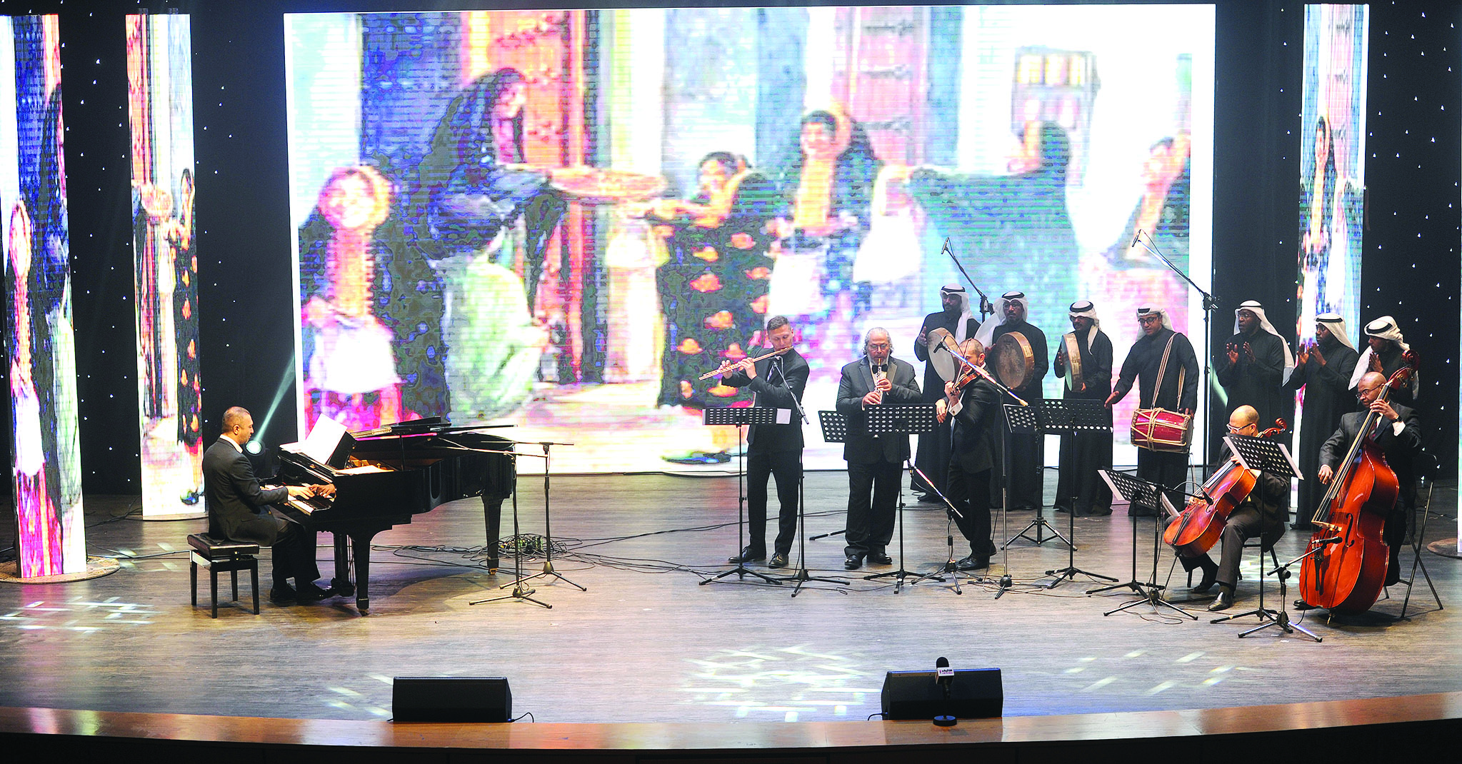 مقطوعات موسيقية 	(تصوير بسام زيدان)