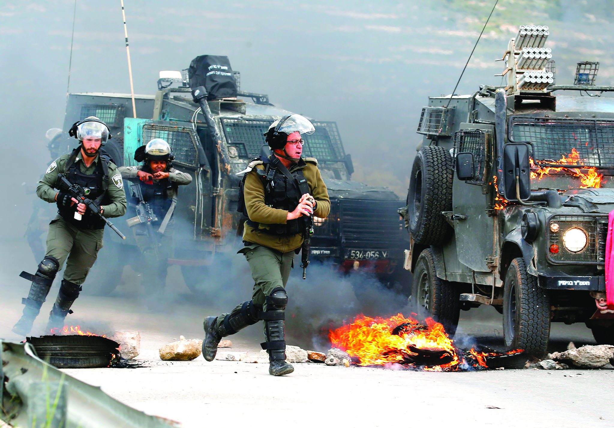 u0642u0648u0627u062a u0625u0633u0631u0627u0626u064au0644u064au0629 u062eu0644u0627u0644 u0645u0648u0627u062cu0647u0627u062a u0639u0644u0649 u062du062fu0648u062f u0631u0627u0645 u0627u0644u0644u0647 u0623u0645u0633 t(u0623 u0641 u0628) 