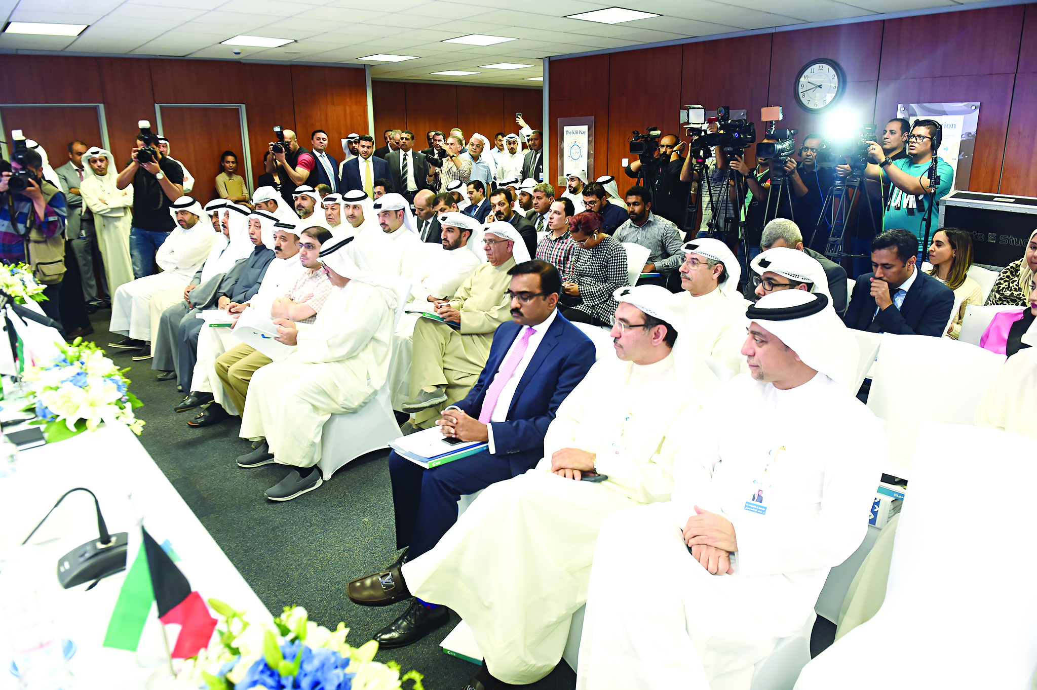 جانب من المساهمين 