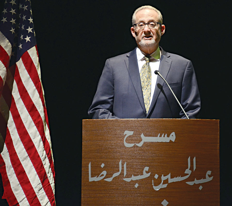 السفير الأميركي لورانس سيلفرمان