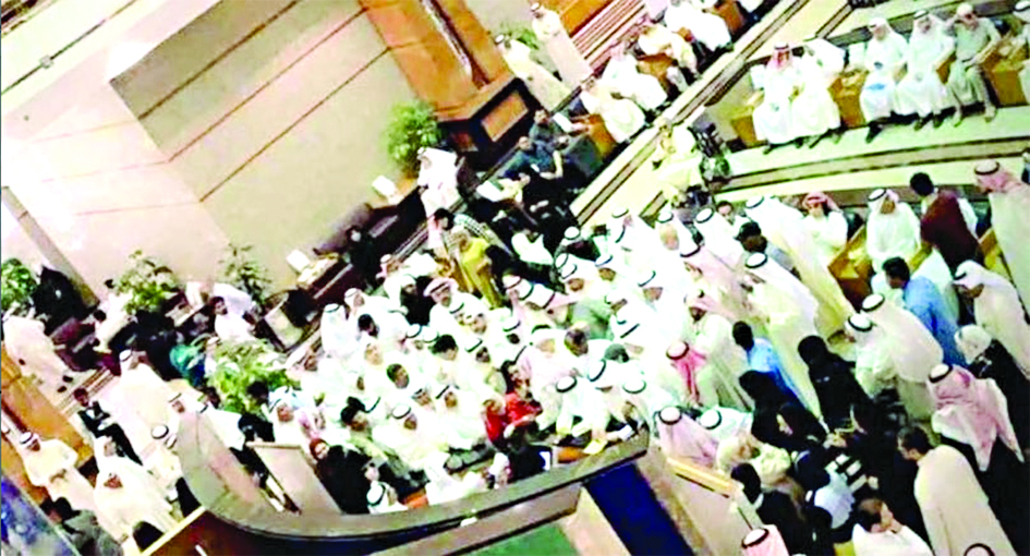 زحمة على أخذ رقم للدور