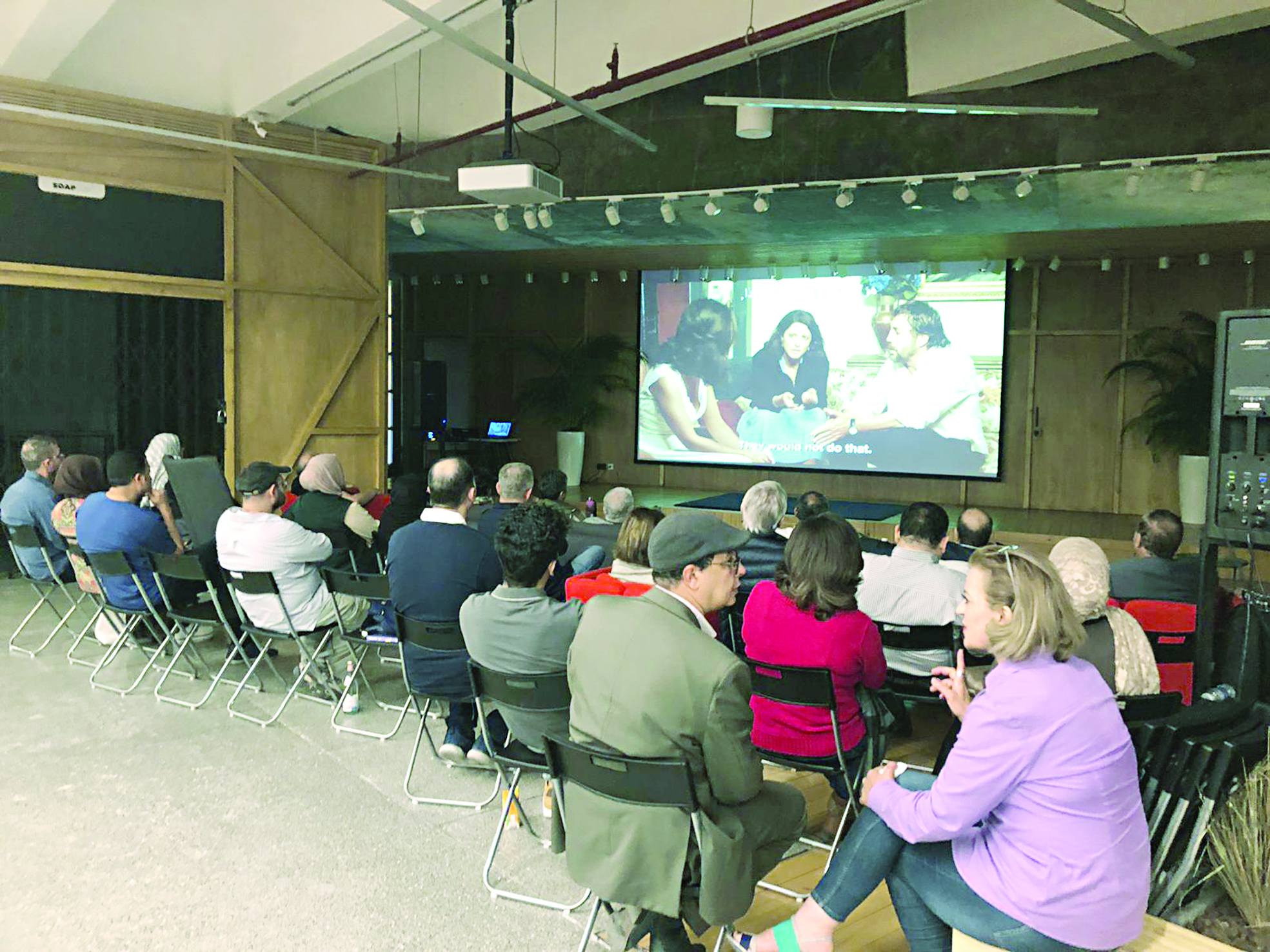 جانب من الحضور 