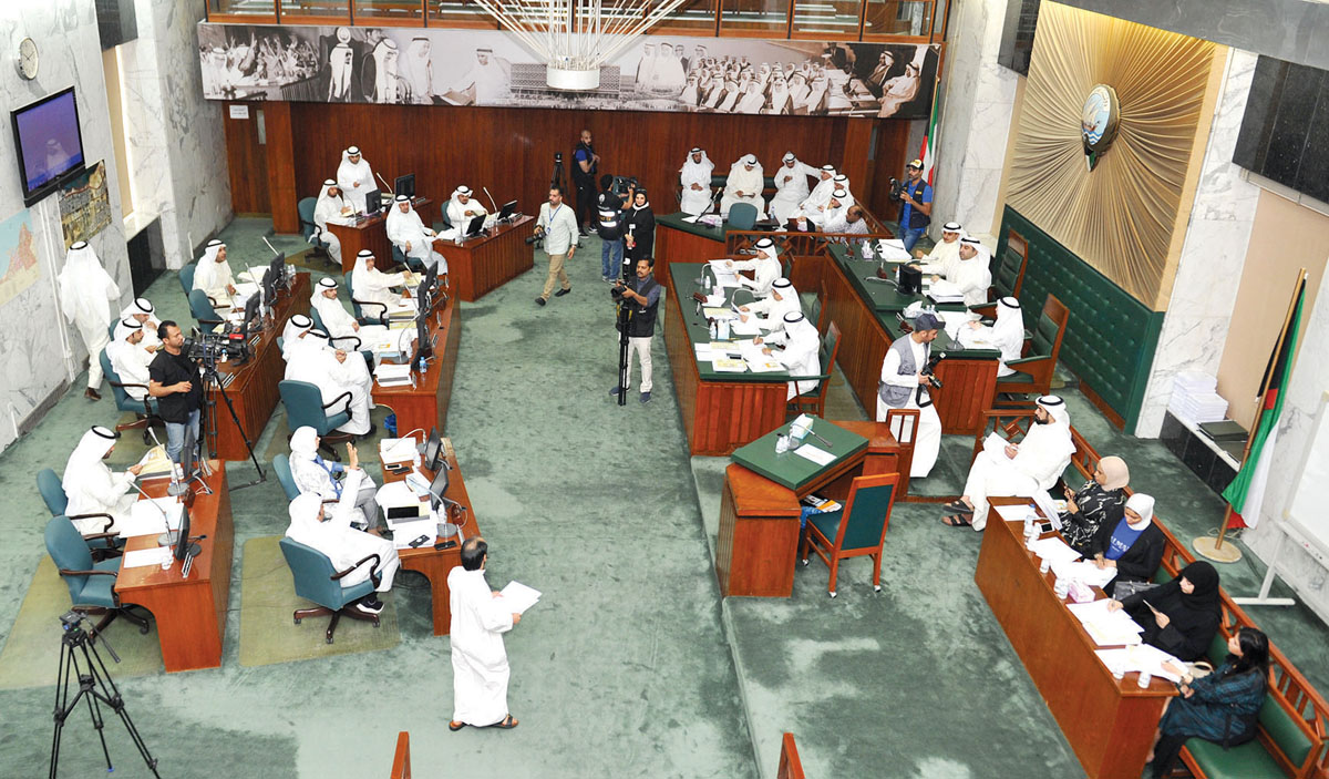 جانب من الجلسة	 (تصوير سعد هنداوي)