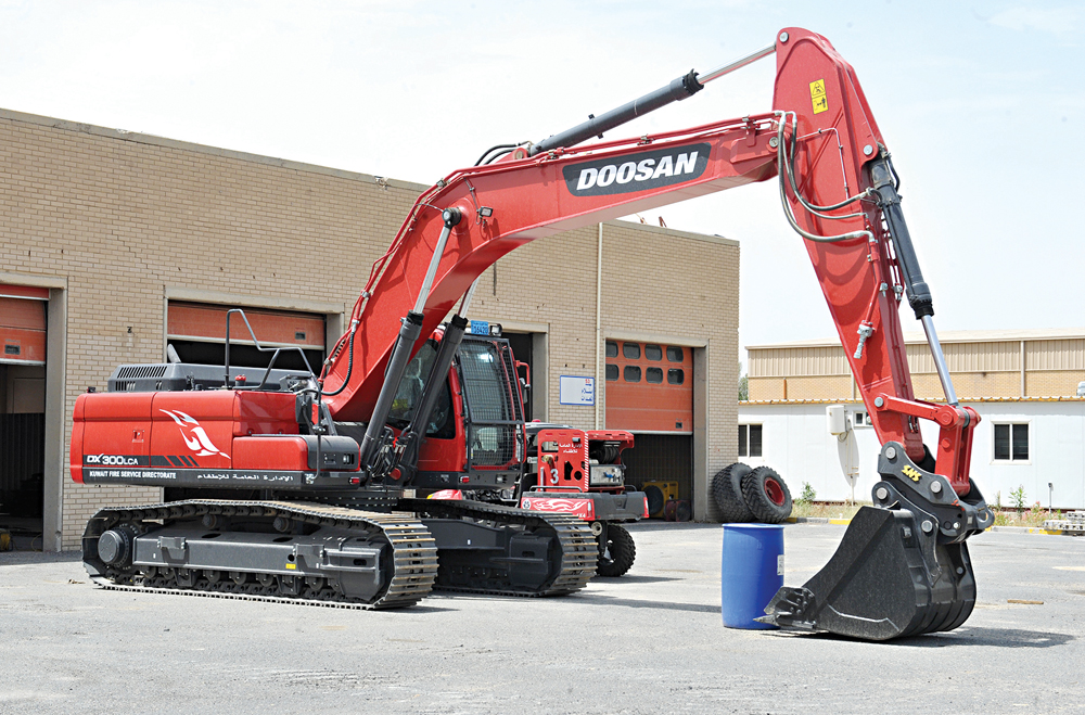 حفارة كبيرة