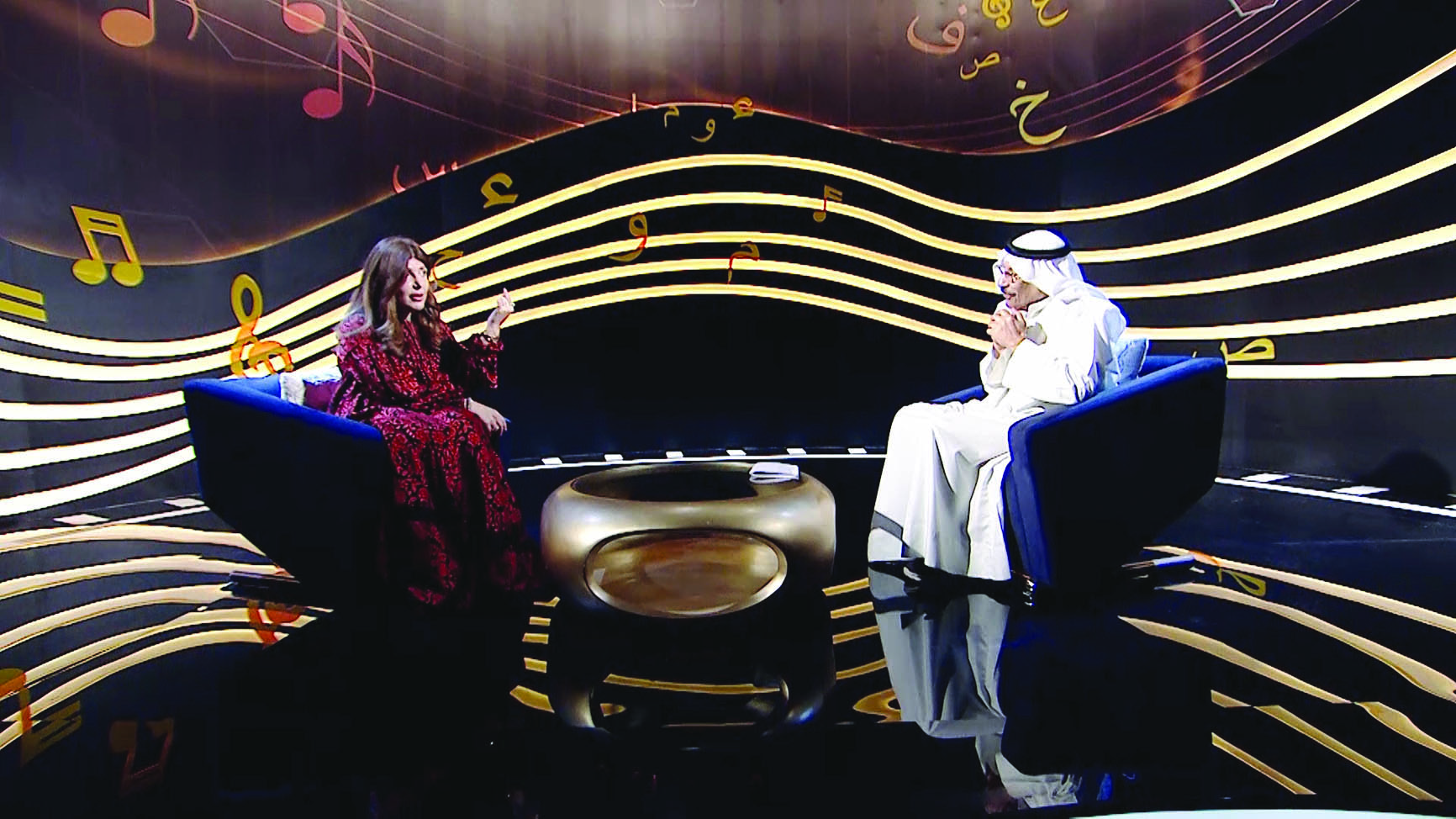 لنا الرشيد ضيفة في البرنامج