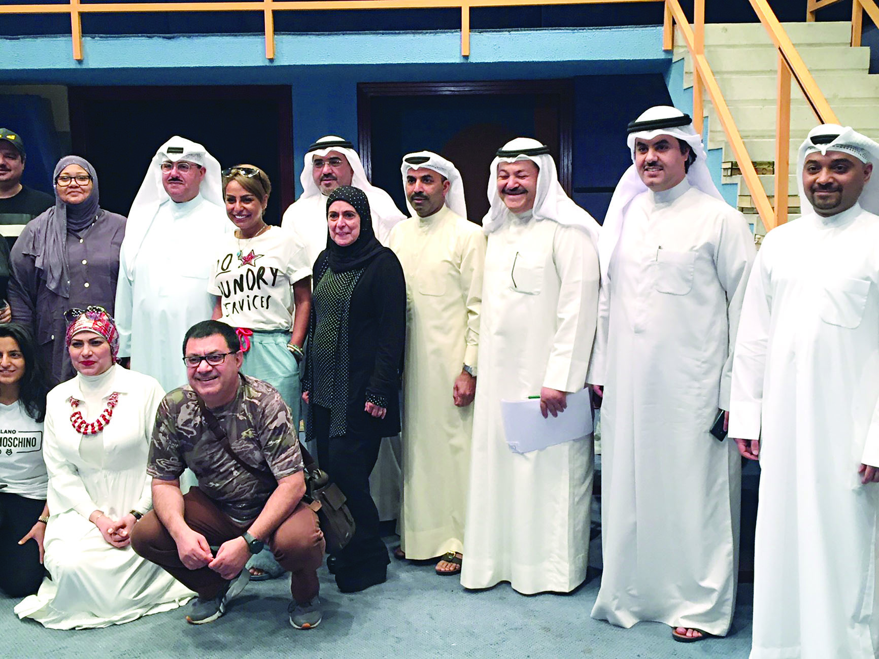 u0641u0647u062f u0627u0644u0645u0628u0627u0631u0643 u0645u0639 u0641u0631u064au0642 u0627u0644u0639u0645u0644 u0641u064a u0644u0642u0637u0629 u062cu0645u0627u0639u064au0629 