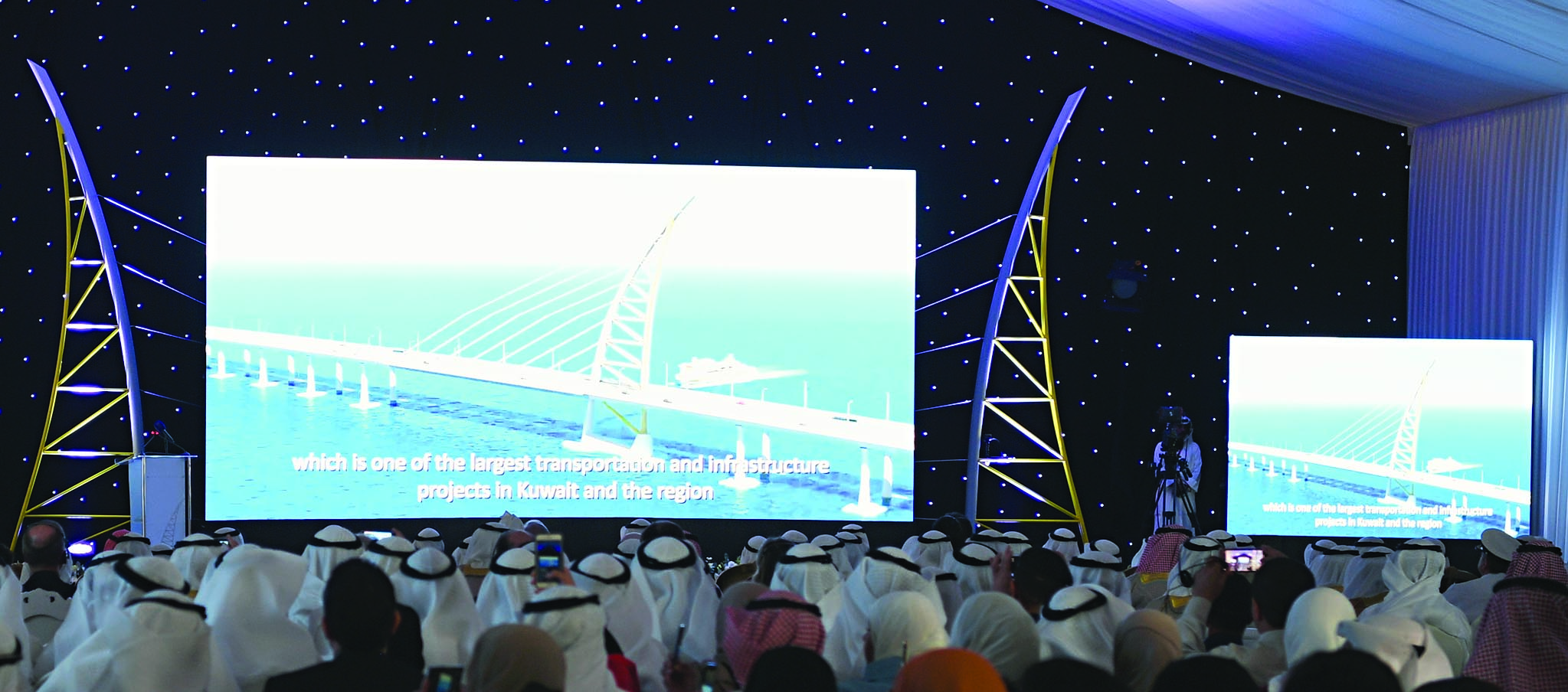 جانب من العرض المرئي للمشروع