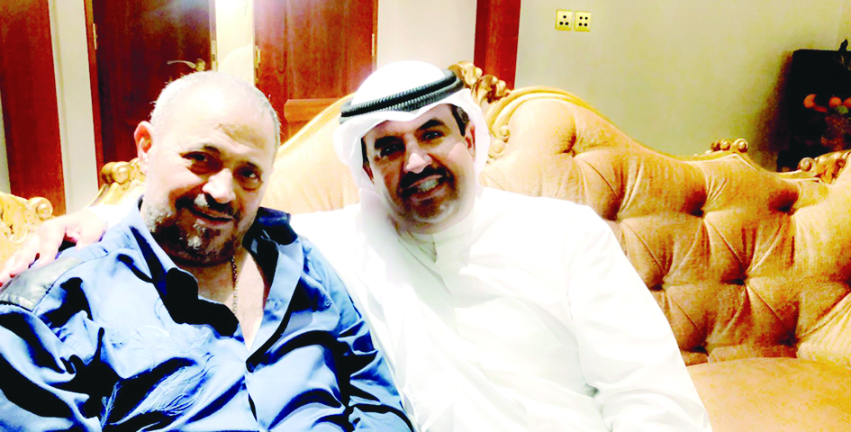 دعيج الخليفة مع أبو وديع