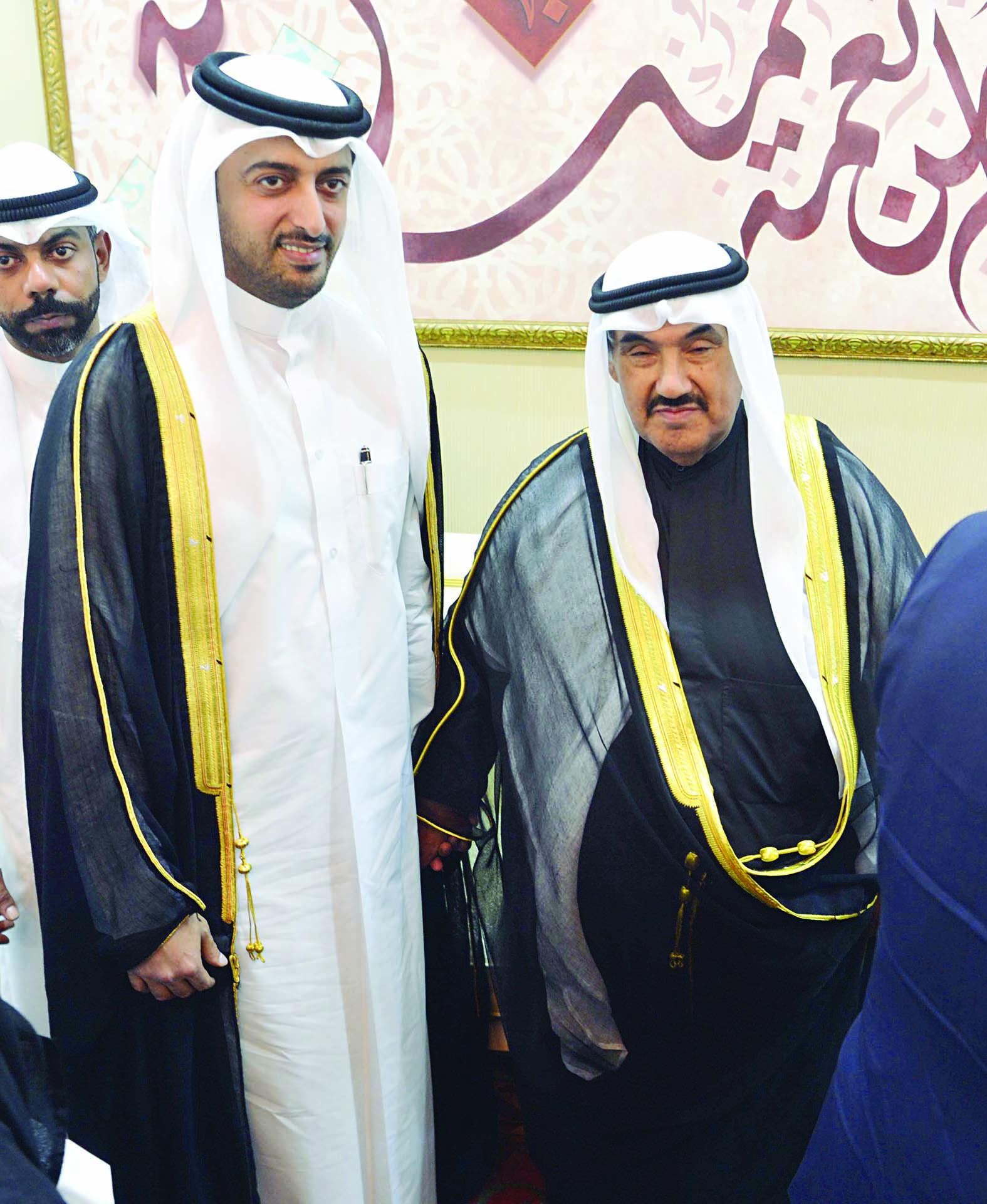 السفير القطري مهنئاً 