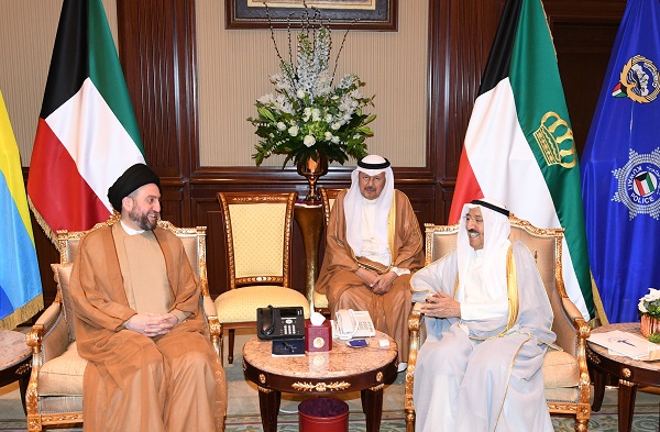 سمو الأمير مستقبلا السيد عمار الحكيم