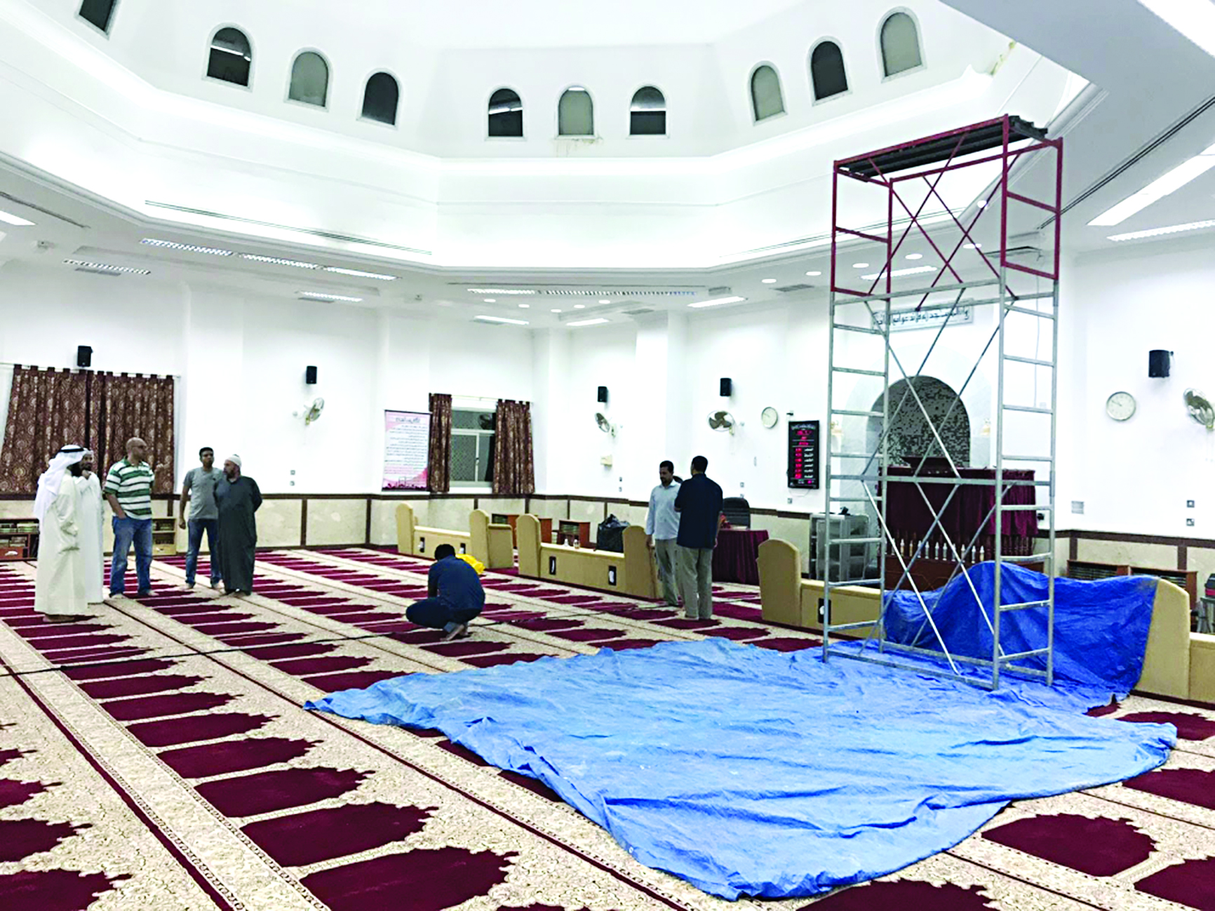 u0627u0644u0639u0645u0644 u062cu0627u0631 u0644u0625u0635u0644u0627u062d u062fu064au0643u0648u0631 u0627u0644u0645u0633u062cu062f