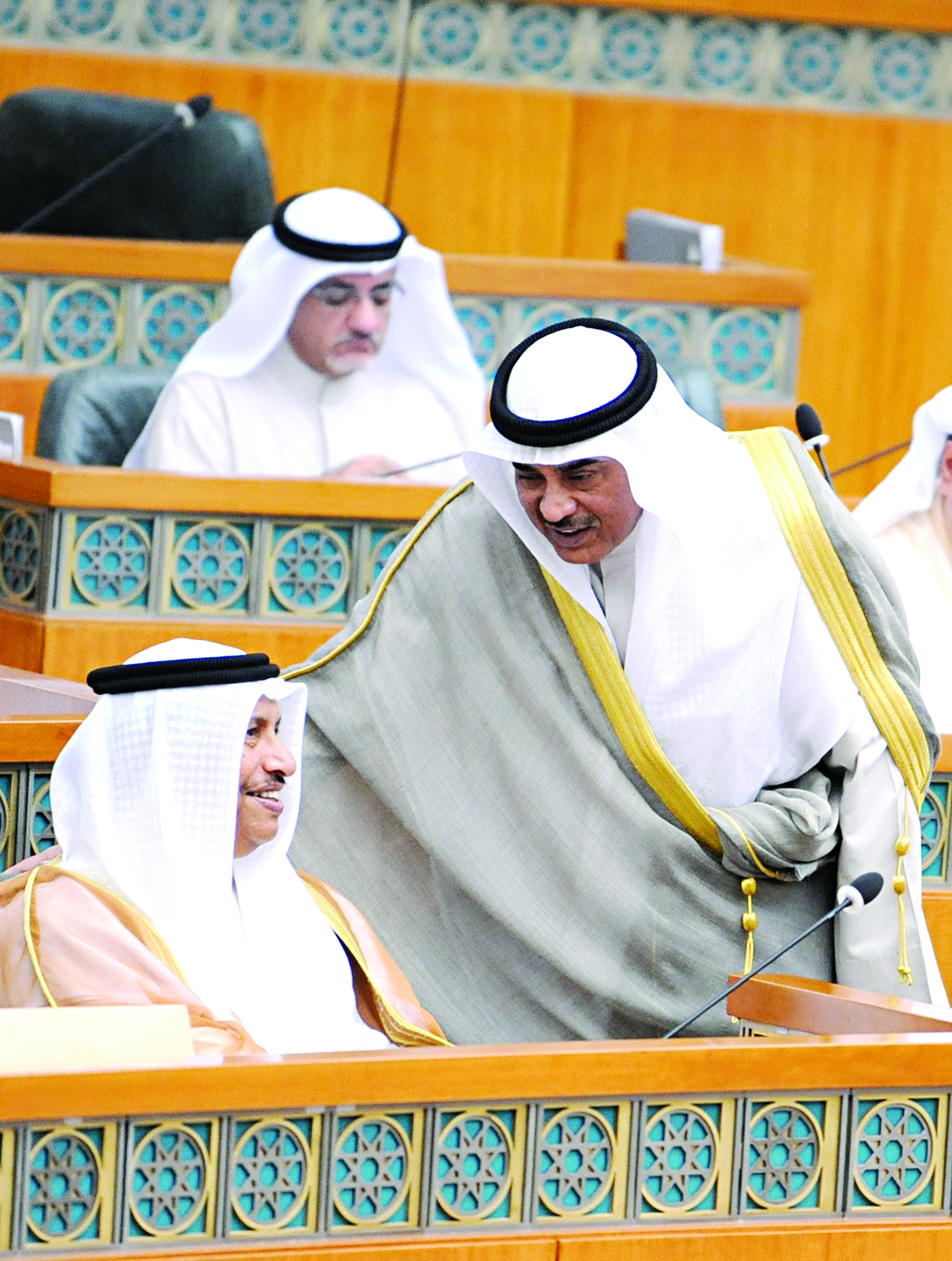  حديث بين المبارك وصباح الخالد   