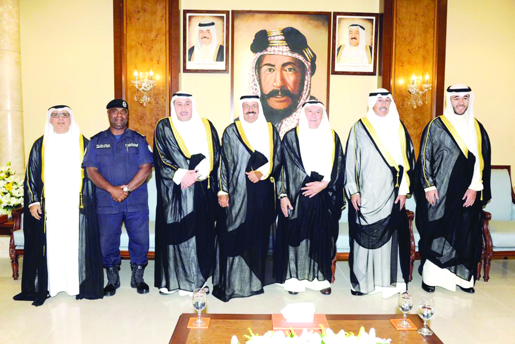 بوشهري وعدد من المحافظين والمهنئين